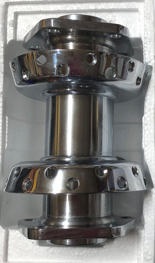 DUAL FLANGE REAR WHEEL HUB